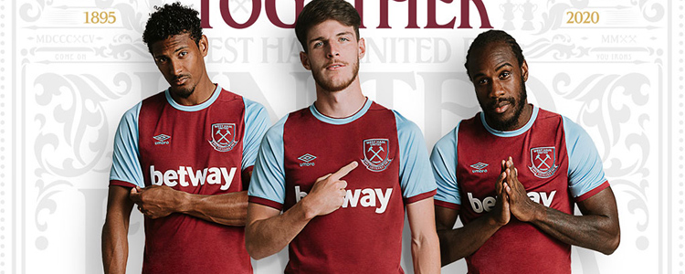 camisetas West Ham replicas 2020-2021